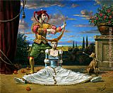 Michael Cheval Spanish Archer Blues painting